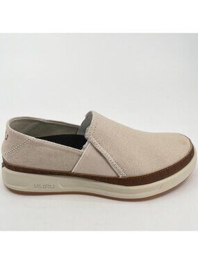 Kuru Roam Atla Classic Womens Size 6 Beige Brown Casual Walking Slip-On Shoes